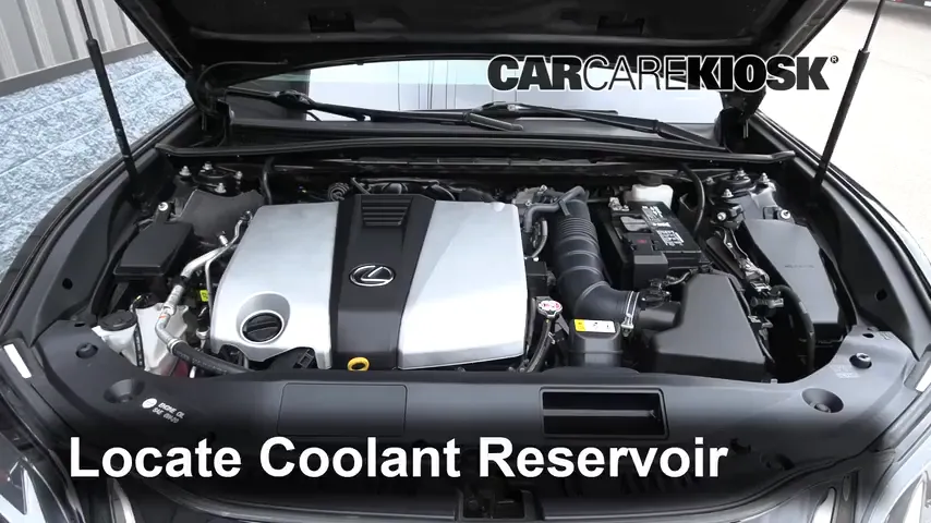 2019 Lexus ES350 F Sport 3.5L V6 Coolant (Antifreeze) Check Coolant Level